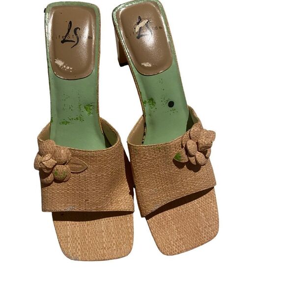 Lifestride heeled slides excellent condition size 8.5 narrow see pics - Picture 2 of 4